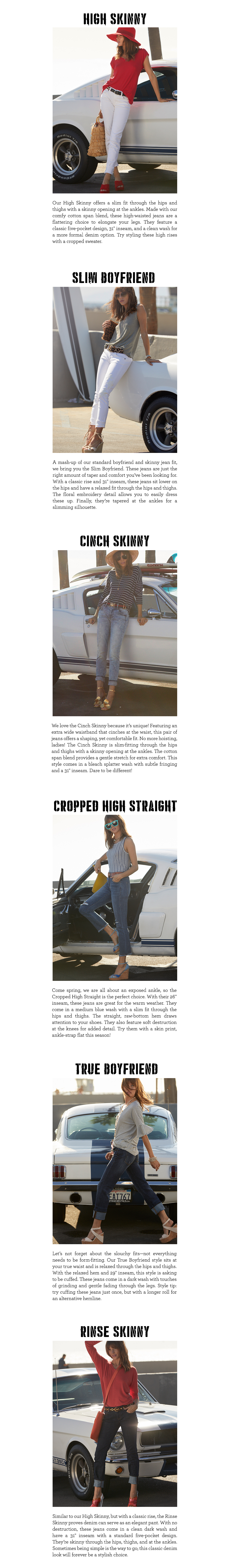 cabi Clothing | Denim Guide S19